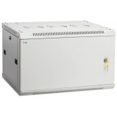 LWR3-06U66-MF; Телекоммуникационный шкаф настенный LINEA W 6U 600x600 мм дверь металл RAL7035