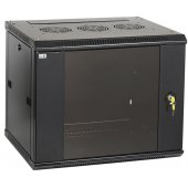 LWR5-12U64-GF; Телекоммуникационный шкаф настенный LINEA W 12U 600x450мм дверь стекло RAL9005