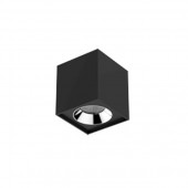 V1-R0-T0360-20000-2001240; Светодиодный светильник DL-02 Cube накладной 100х110 мм 12Вт 4000K 35° RAL9005 черный муар