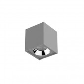 V1-R0-H0360-20000-2001240; Светодиодный светильник DL-02 Cube накладной 100х110 мм 12Вт 4000K 35° RAL7045 серый муар