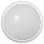 LDPO1-5112D-08-6500-K01; Светильник светодиодный ДБП-8w с датчиком 6500К 640Лм IP65 круглый пластиковый белый