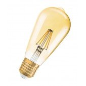 4052899962095; Лампа филаментная светодиодная капля LED Vintage CLAS ST64 34 4W/824 380lm E27 Filament