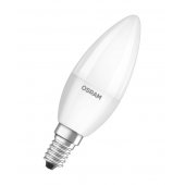 4058075134232; Лампа светодиодная LED 6.5Вт E27 STAR ClassicB (замена 60Вт) теплый белый свет матовая колба