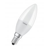 4058075318120; Лампа светодиодная LED 5.4Вт E14 LS CLB40 тепло-белый прозрачная свеча