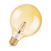 4052899962071; Лампа филаментная светодиодная шар LED Vintage GLOBE G125 34 4W/824 380lm E27 Filament
