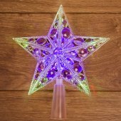 501-002; Фигура светодиодная "Звезда" на елку цвет: RGB, 10 LED, 17 см