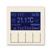 2CHH911031A4017; Терморегулятор универсальный программируемый Levit слоновая кость/белый 3292H-A10301 17