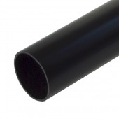 PR05.0117; Труба жесткая ПВХ 2-х метровая легкая черная Ø16 (100м/уп)