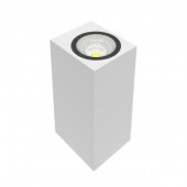 V1-R5-00407-21000-5401030; Светодиодный светильник настенный WL-Cube IP54 10Вт 3000K угол 60° 80х150х65 мм белый
