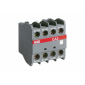 1SBN019040R1122; Блок контактный дополнительный CA5X-22M (2НО+2НЗ) фронтальный для контакторов AX09-AX40