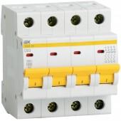 MVA20-4-040-C; Автоматический выключатель ВА47-29 4P 40А 4.5кА х-ка С