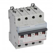 407304; Автоматический выключатель DX³-E 6000 6 кА хар-ка C 4P 230/400 В 13 А 4 модуля