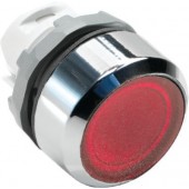 1SFA611100R2101; Кнопка красная без фиксации MP1-21R низкая с подсветкой