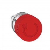 ZB4BS834; XB4 Кнопка аварийного останова 22мм, красная с поворотом