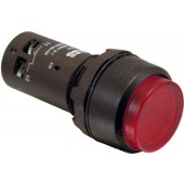 1SFA619102R1341; Кнопка с подсветкой CP3-13R-01 красная 220В AC/DC с выступающей клавишей без фиксации 1НЗ