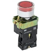 BBT50-BW-K04; Кнопка управления LAY5-BW3461 с подсветкой красная 1з