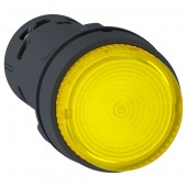 XB7NW38M1; XB7 Кнопка 22мм 230В желтая с подсветкой