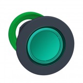 ZB5FW333; Головка кнопки с подсветкой, зеленая, утопл. монтаж