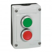 024236; Кнопочный пост управления в сборе с 3 кнопками Osmoz основание с серой крышкой