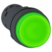 XB7NJ03M1; XB7 Кнопка 22мм 230В зеленая с подсветкой