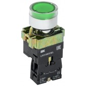 BBT50-BW-K06; Кнопка управления LAY5-BW3361 с подсветкой зеленая 1з