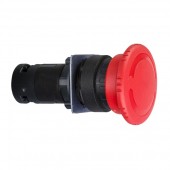 XB7ES542P; Кнопка красная возвратная 22мм грибовидная поворотная 1нз