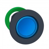 ZB5FW363; Головка кнопки с подсветкой, синяя, утопл. монтаж