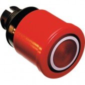1SFA611510R1101; Кнопка MPMT3-11R красная с усиленной фиксацией Гриб 40мм поворотная с подсветкой