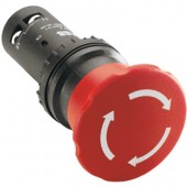 1SFA619550R1051; Кнопка аварийная красная с фиксацией CE4T-10R-02 2H3
