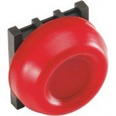 1SFA616105R4001; Кнопка KP6-40R красная c резиновым колпачком