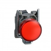 XB4BA42; Кнопка красная возвратная 22мм без фиксации 1нз
