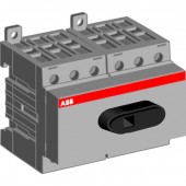 1SCA104936R1001; Рубильник OT40F6 до 40А 6-полюсный для установки на DIN-рейку или монтажную плату (без ручки)