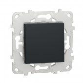 NU520154; Unica New Антрацит Выключатель одноклавишный, сх. 1, 10 AX, 250В