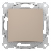 SDN0700168; Sedna Титан Выключатель одноклавишный кнопочный 10А (сх.1)