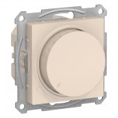 ATN000234; AtlasDesign Светорегулятор бежевый (диммер) поворотно-нажимной, 315Вт, мех.