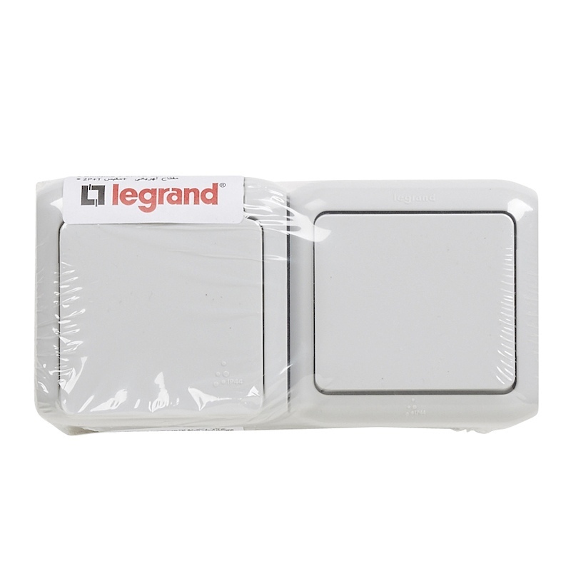 Выключатель двухклавишный открытой установки ip44 legrand