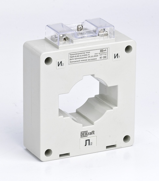 50114DEK; Трансформатор тока ТШП-0.66 0.5S 750/5 10ВА, диаметр 60мм ...